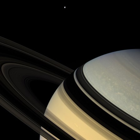 Saturn by Stocktrek Images art print