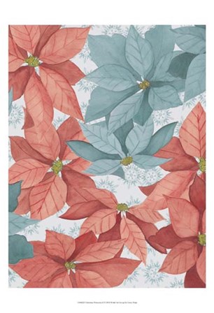 Christmas Poinsettia II by Grace Popp art print