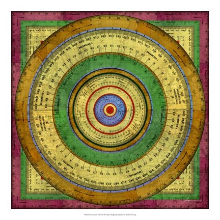 Measurement Tiles I by James Burghardt art print