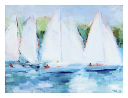 Youth Regatta by Curt Crain art print