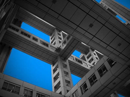 Floors Of Fuji Building by Naxart art print