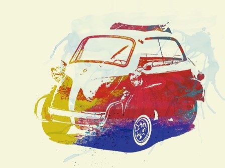 BMW Isetta by Naxart art print