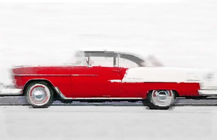 1955 Chevy Bel Air by Naxart art print