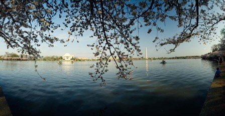 Jefferson Memorial, Potomac River, Washington DC by Panoramic Images art print