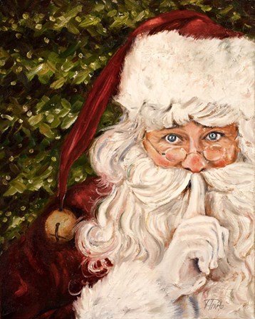 Secret Santa II by Patricia Pinto art print