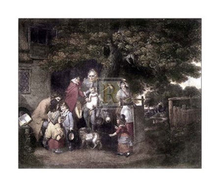 Sunday Morning:Going to Church [L] by William Redmore Bigg art print