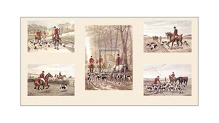 Hunting Incidents (5 Up) by Edward Algernon Stuart Douglas art print