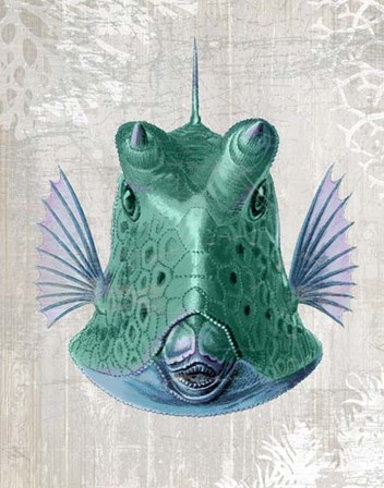 Cowfish by Fab Funky art print