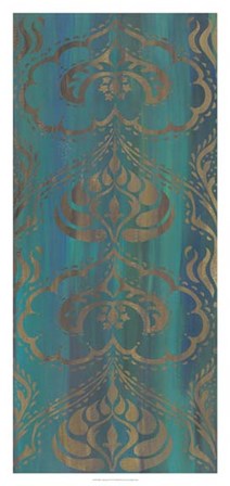 Blue Arabesque II by Chariklia Zarris art print