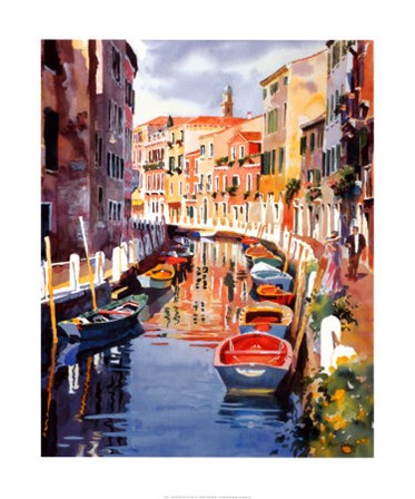 Venetian Reflections II by Hazel Soan art print