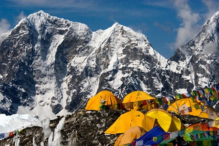 Base Camp, Mt Everest, Nepal by David Noyes / Danita Delimont art print