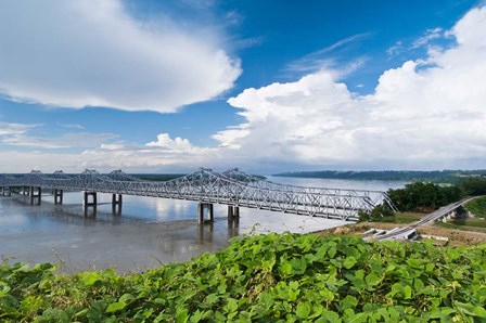 Bridge Over the Mississippi River, Mississippi by Rob Tilley / Danita Delimont art print