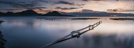 Weathered Jetty, Copacabana, Lake Titicaca, Bolivia by Panoramic Images art print