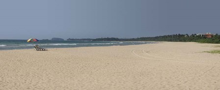 Unspoiled Beach at Bentota Beach Resort, Bentota, Southern Province, Sri Lanka by Panoramic Images art print