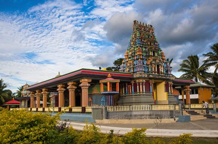 Hindu temple, Nadi, Viti leva, Fiji by Michael Runkel / DanitaDelimont art print