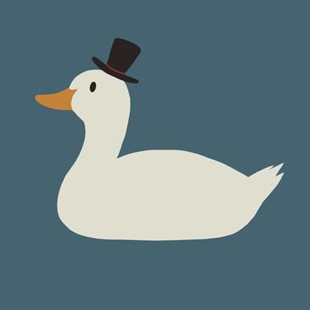 Duck Family Dad by Color Me Happy art print
