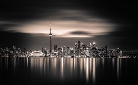 Toronto by Yoann art print