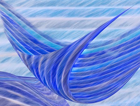 Blue Motion by Marc Huybrighs art print