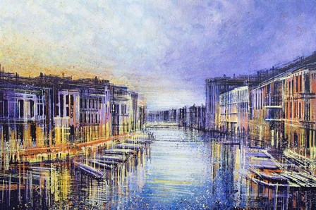 Venice At Sunset by Marc Todd art print