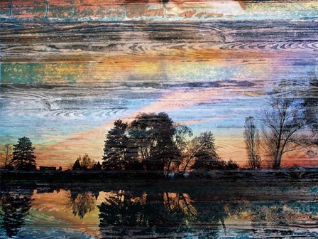 River Sunset by Surma &amp; Guillen art print