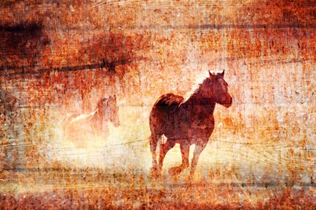 Horses Running Free by Surma &amp; Guillen art print