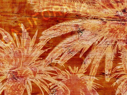 Orange Palm Grove by Surma &amp; Guillen art print