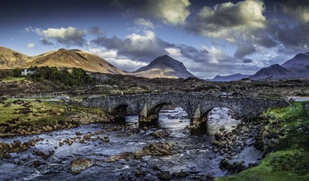 Ancient Bridge Crop by Duncan art print